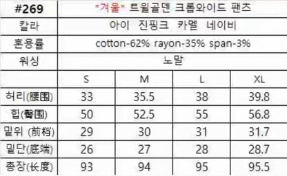 韓國 HowLuk 牛仔褲 刷薄毛 (冬季款)【H269】