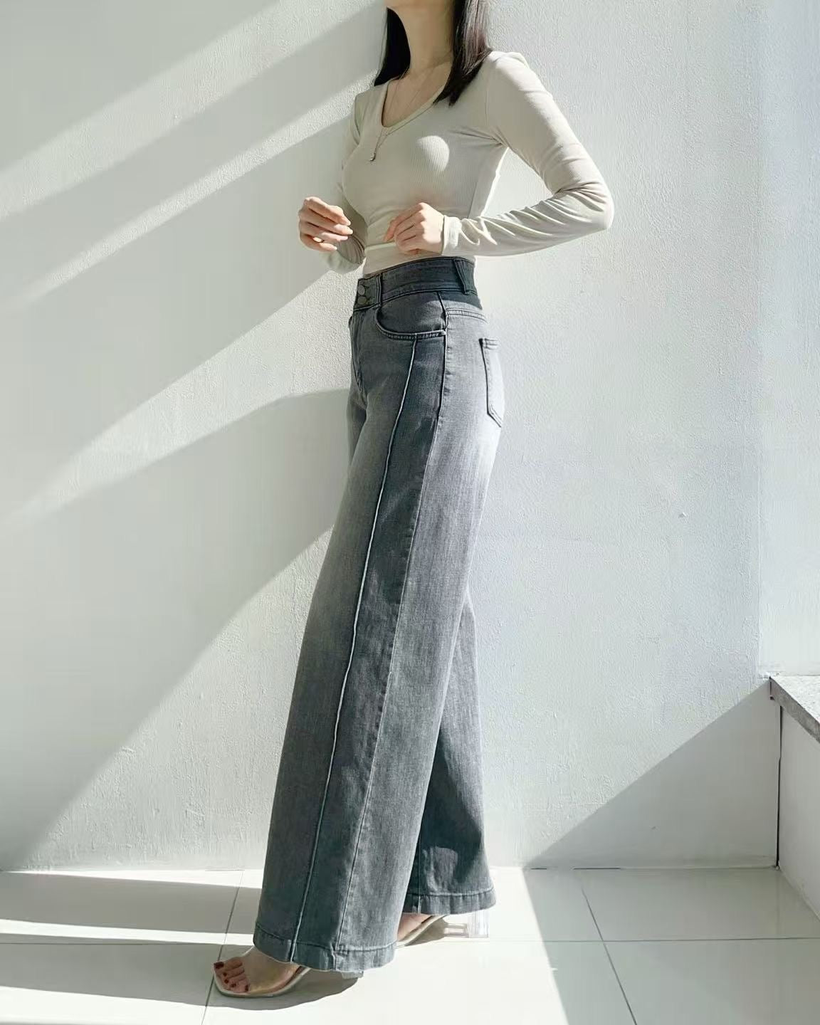 韓國 HowLuk 牛仔褲 (春季款)【H3005】