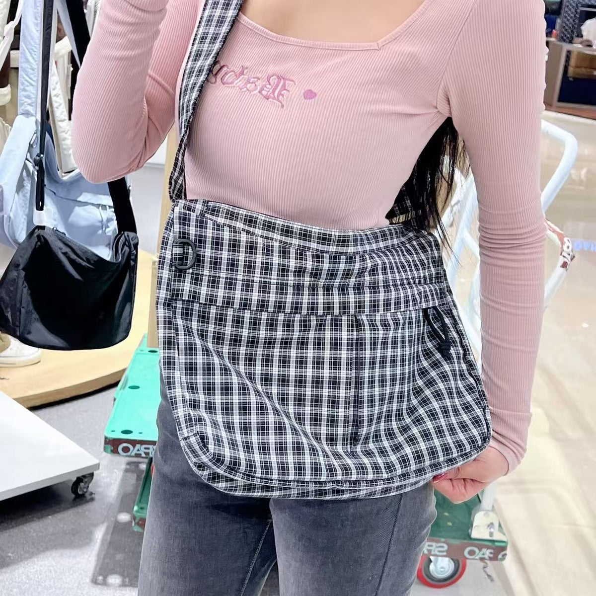 韓國 SPAO Hobo Bag【SP321】