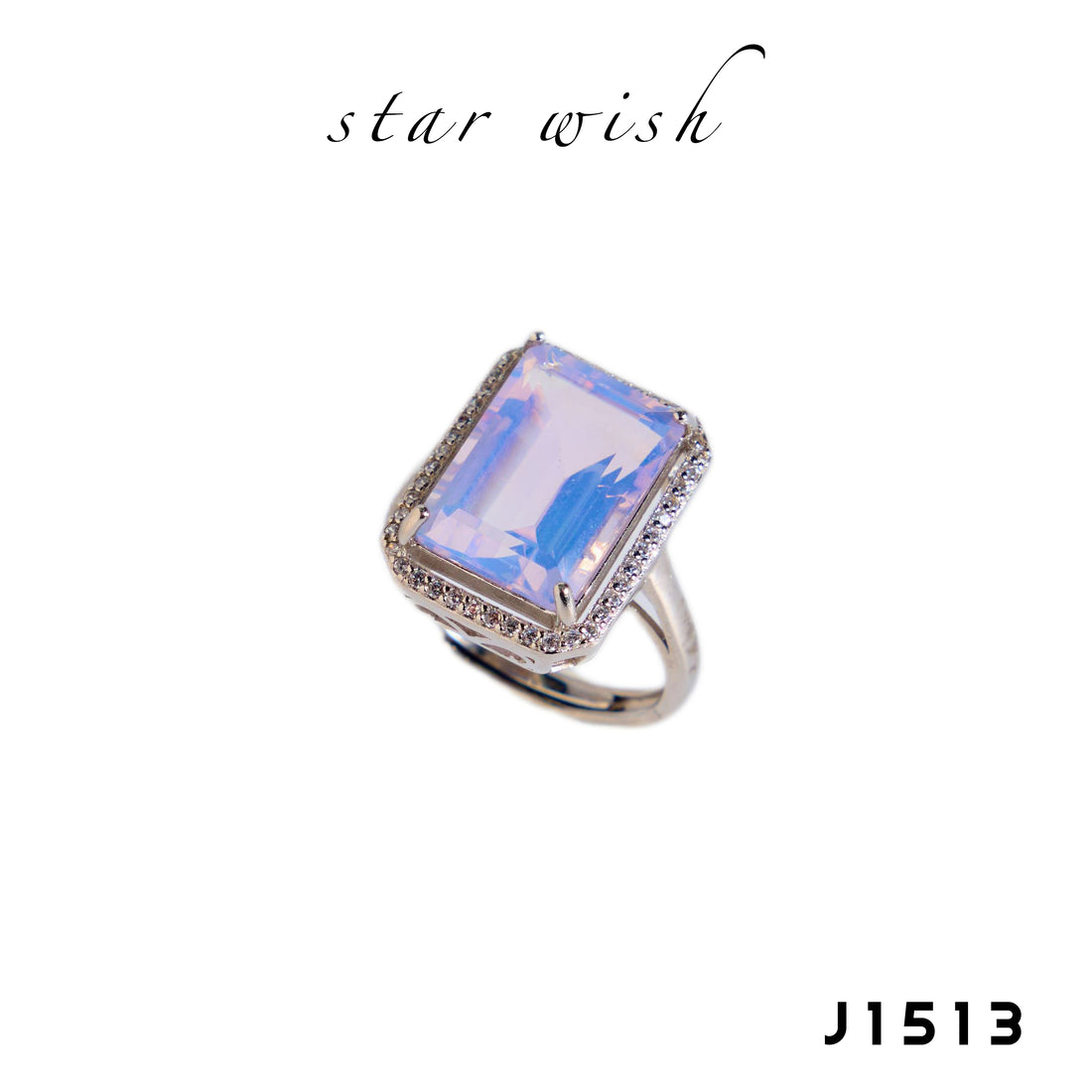 Star Wish S925銀 薰衣草紫玉戒指 J1513【SS470】