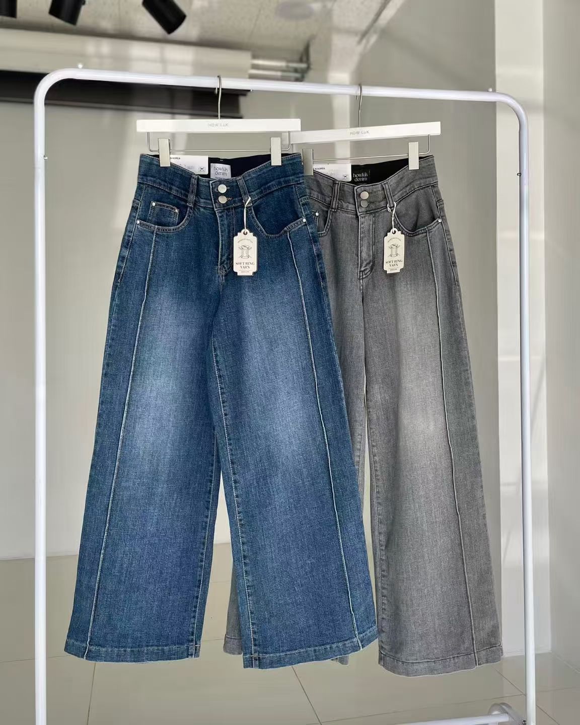 韓國 HowLuk 牛仔褲 (春季款)【H3005】