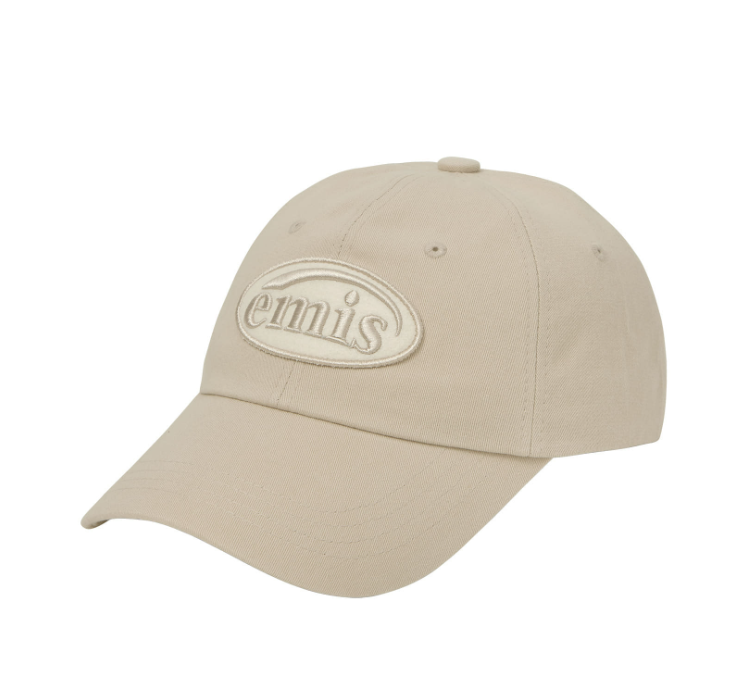 韓國 EMIS Tone On Tone Wappen Ball Cap【ES024】