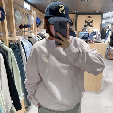 韓國 Satur Classic Logo Basic Sweatshirt【SR088】