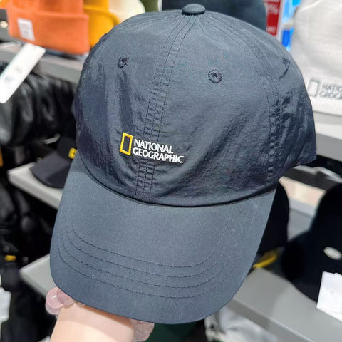 韓國 National Geographic Logo Lightweight Cap【NG027】