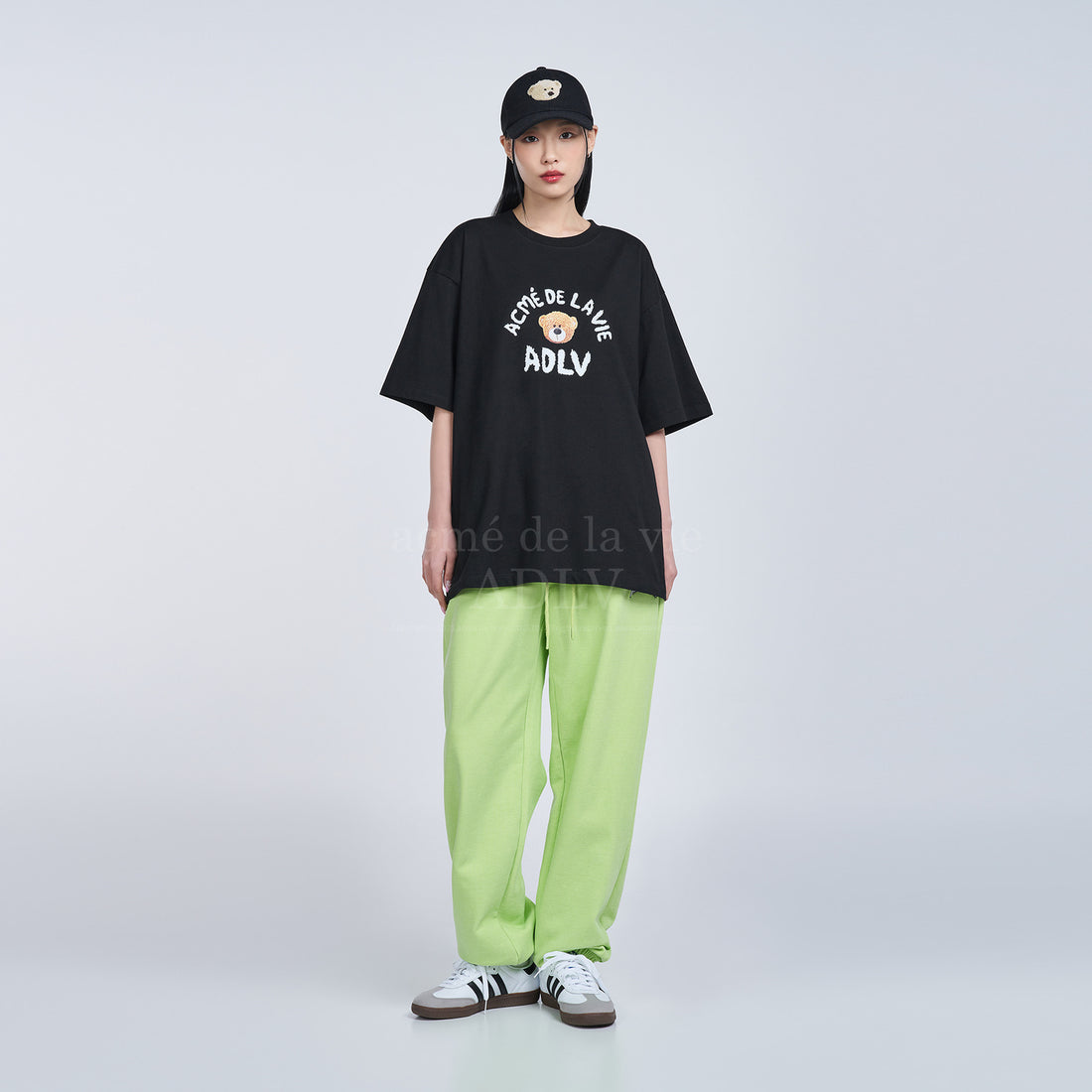 韓國 ADLV TEDDY BEAR (BEAR DOLL) SHORT SLEEVE T-SHIRT【AD008】