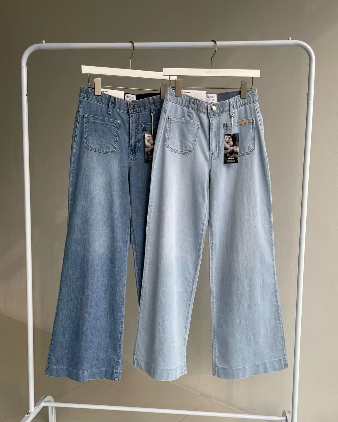 韓國 HowLuk 牛仔褲 (春季款)【H6008】