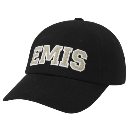 韓國 EMIS Twill Capital Logo Ball Cap【ES002】