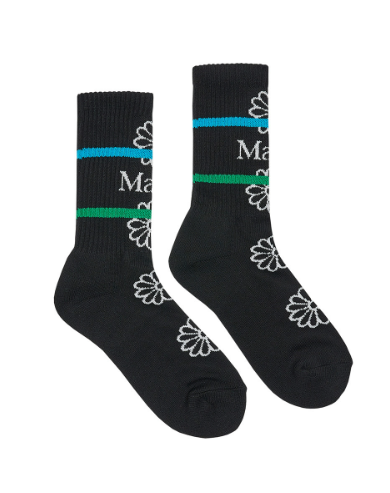 韓國 Mardi Mercredi SOCKS FLOS EMOJI - STT Mall HK 靚太網購 -- Black