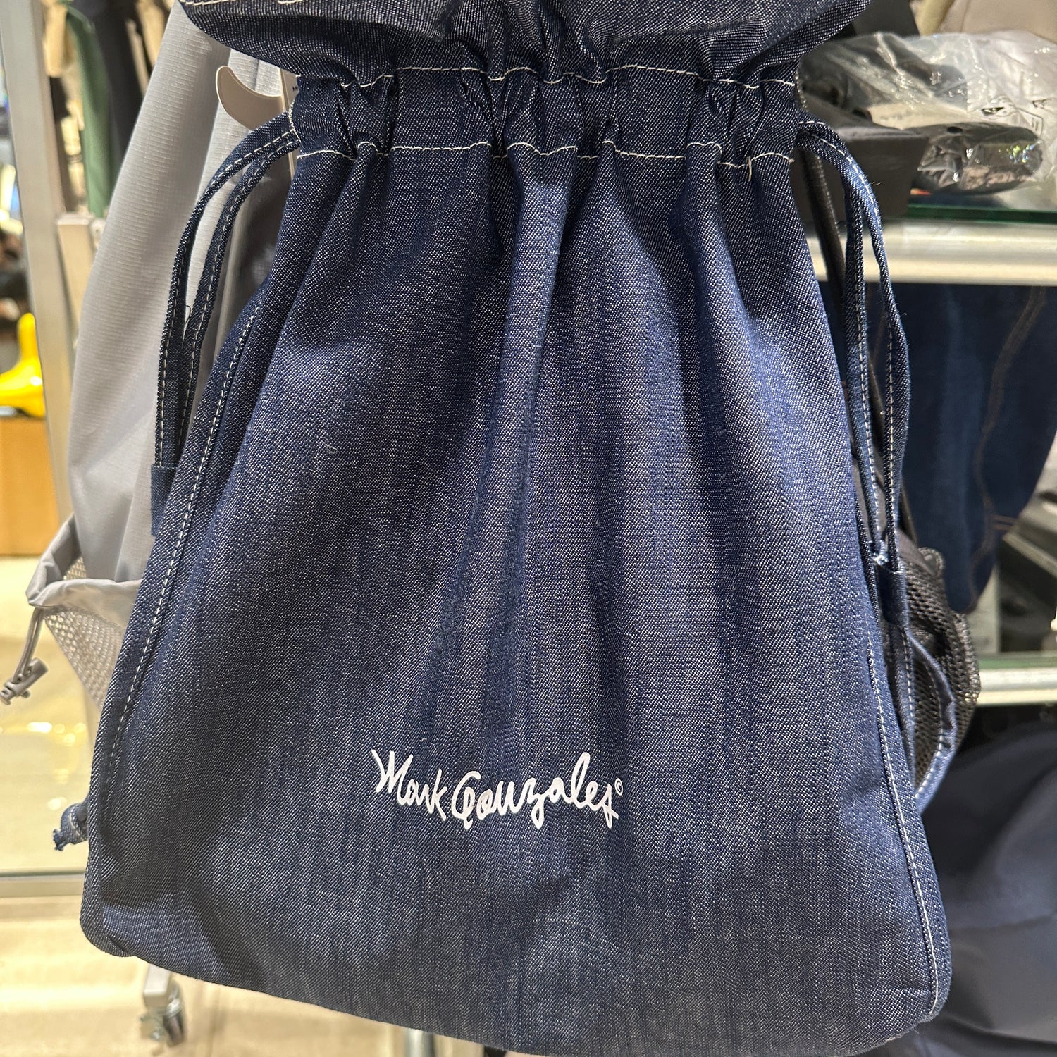 韓國 Mark Gonzales Cotton String Eco Bag【MG140】