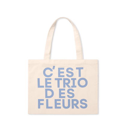 韓國 Mardi Mercredi CANVAS BAG TRIPLE FLOWER 【MM043】
