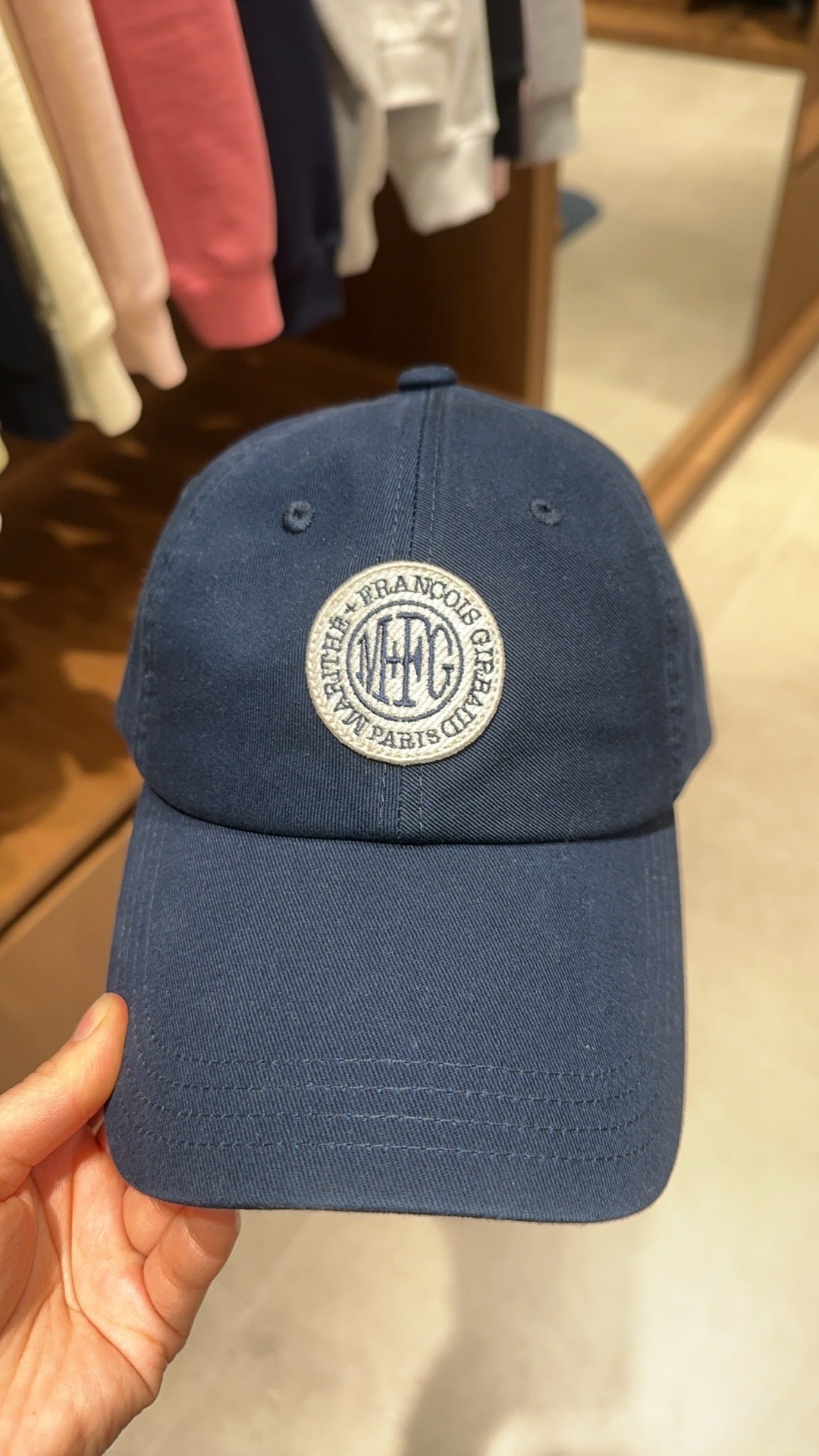 韓國 Marithe Francois Girbaud Mouvement Circle Wappen Ball Cap【MF427】