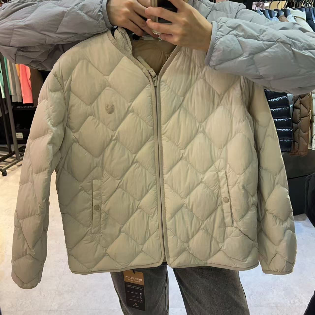 韓國 LifeWork Lite Diamond Quilted Down Jumper (鴨絨)【LW023】
