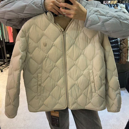 韓國 LifeWork Lite Diamond Quilted Down Jumper (鴨絨)【LW023】