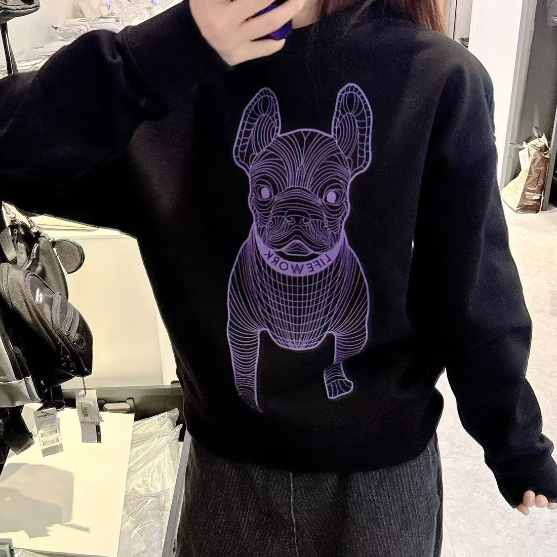 韓國 LifeWork Big Radog Sweatshirt【LW015】