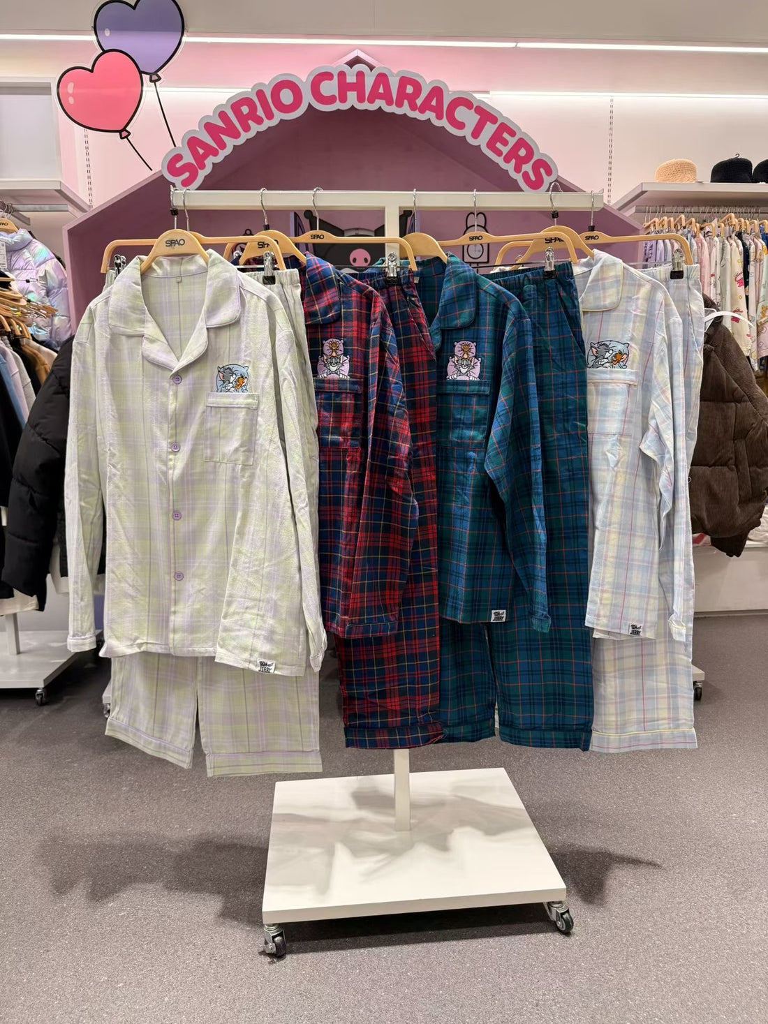 韓國 SPAO Tom and Jerry Flannel Pajamas【SP286】