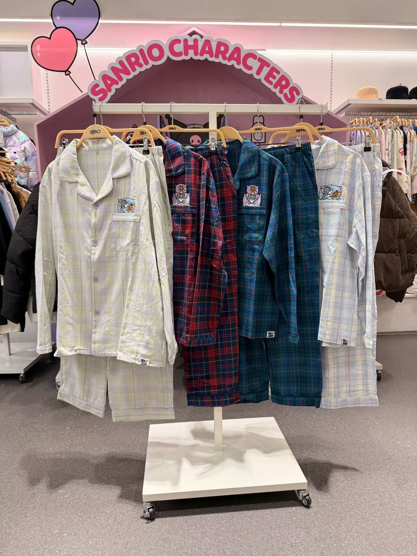 韓國 SPAO Tom and Jerry Flannel Pajamas【SP286】
