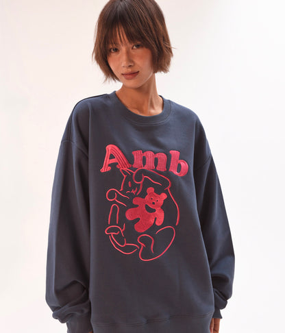 韓國 Ambler Cozy Cat Sweatshirt【AR085】