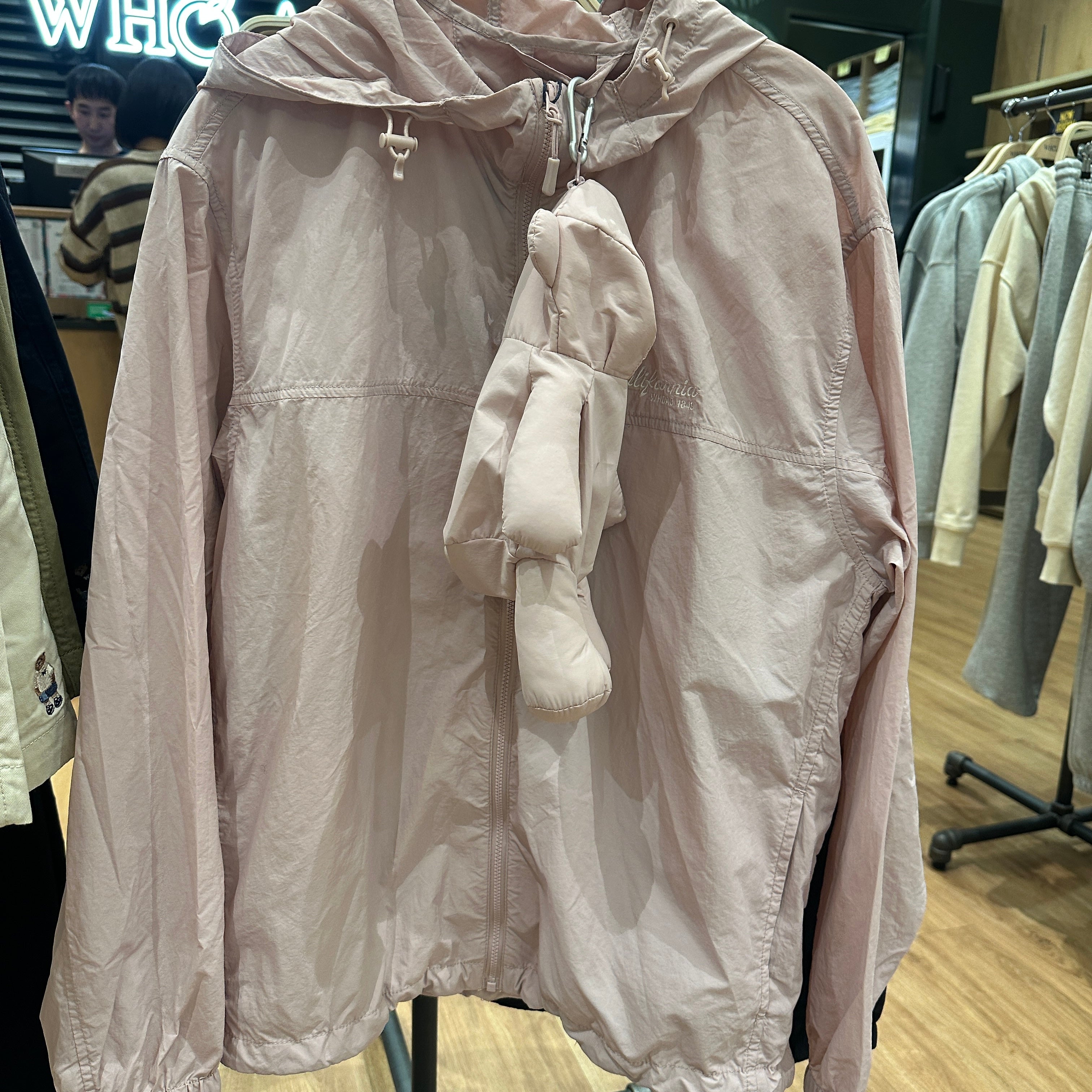 韓國 Who.A.U Steve Packable Windbreaker【WA099】