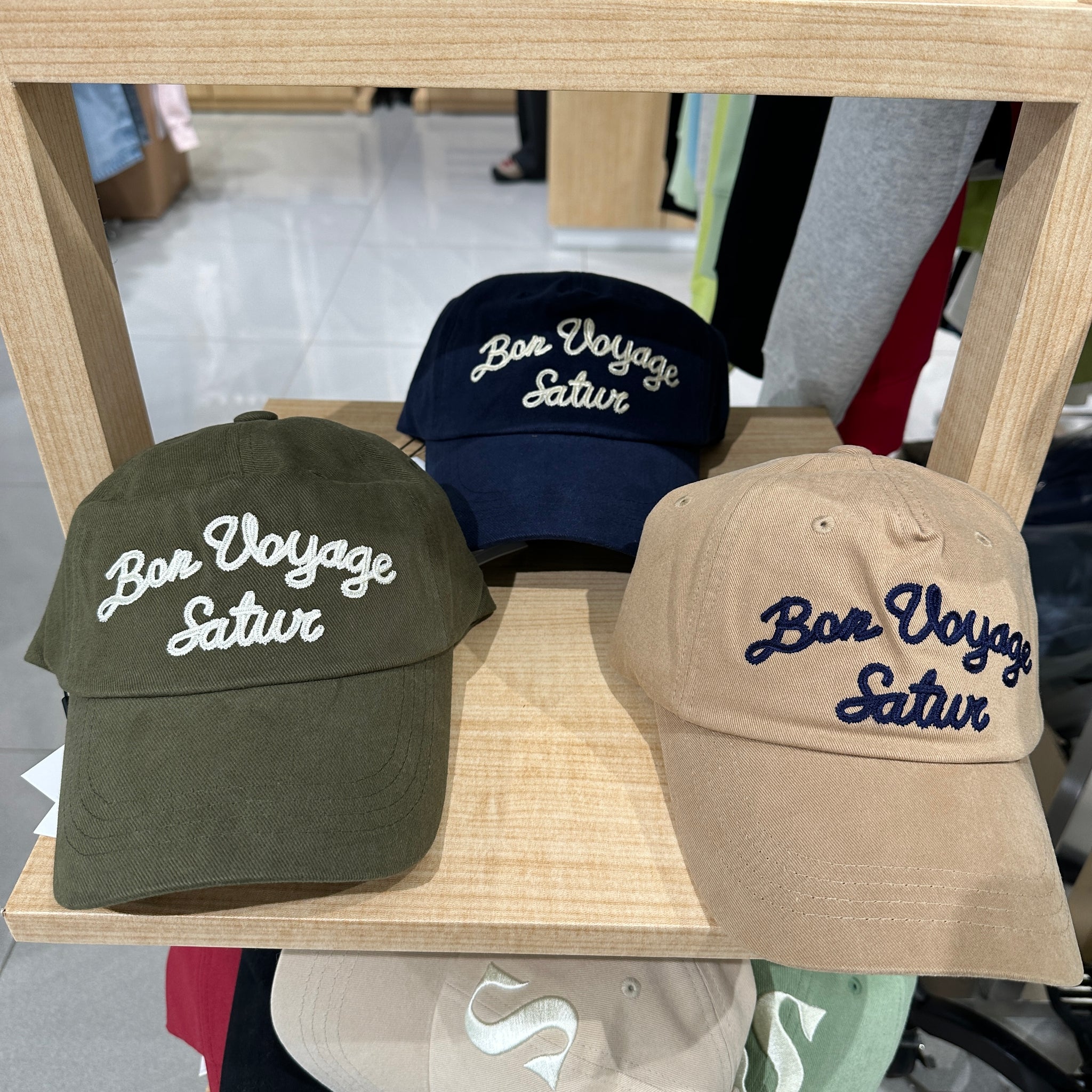 韓國 Satur Bon Voyage 5 Panel Ball Cap【SR036】