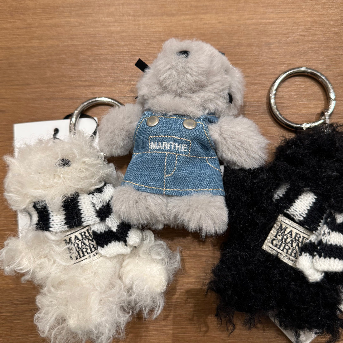 韓國 Marithe Francois Girbaud Mary Day Plush Bear Keyring【MF141】 - STT Mall HK 靚太網購