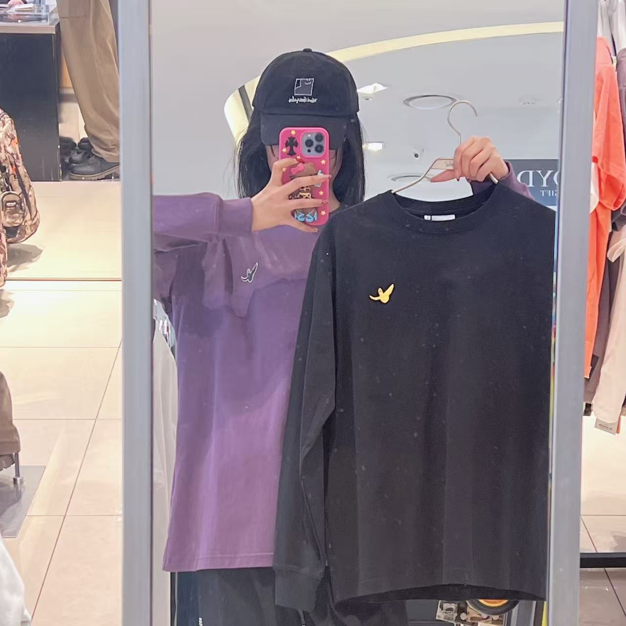 韓國 Mark Gonzales Angel Wappen Long Sleeve T-Shirt【MG222】