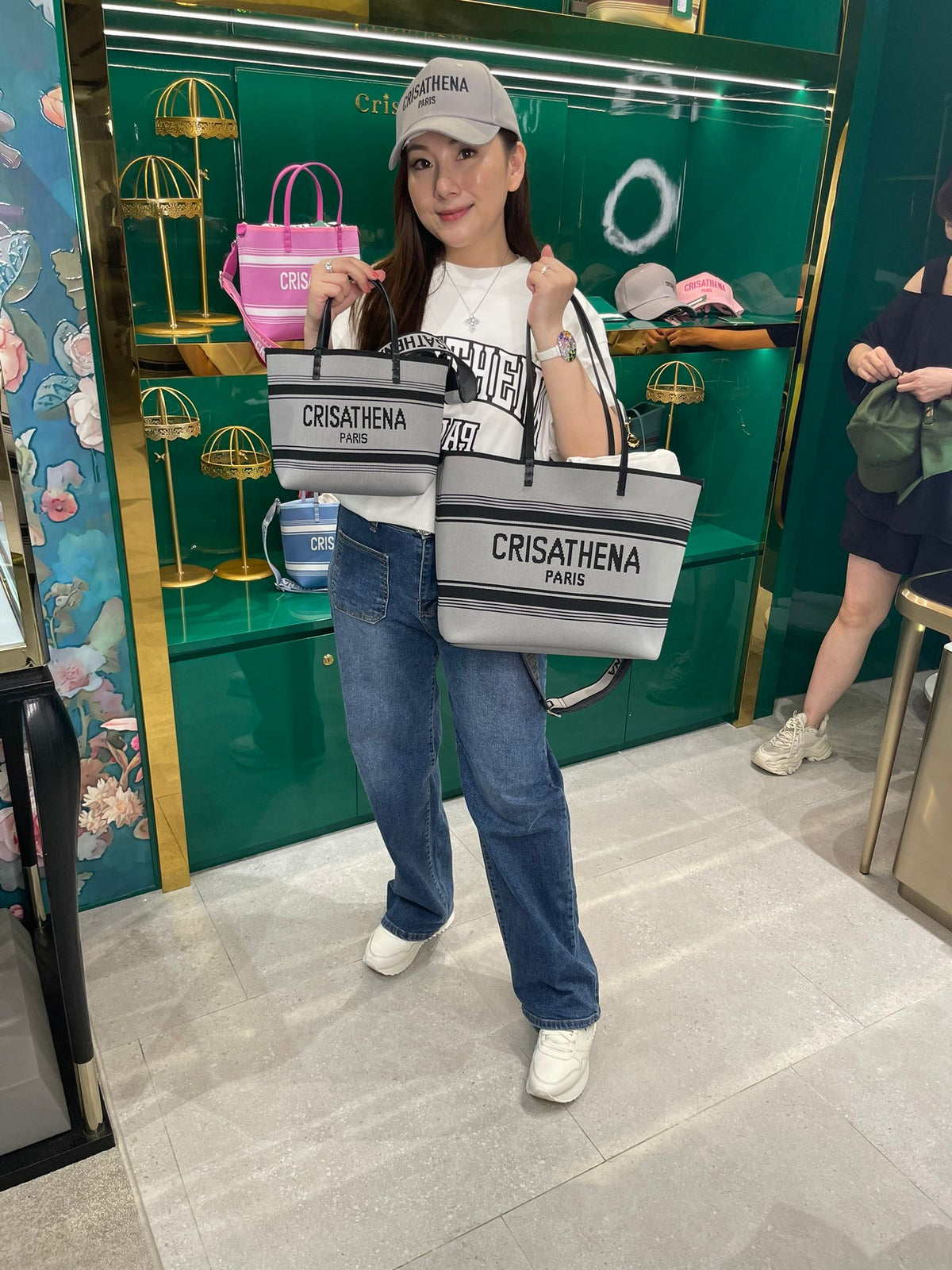 Crisathena Légèreté Large Tote Bag【SM164】