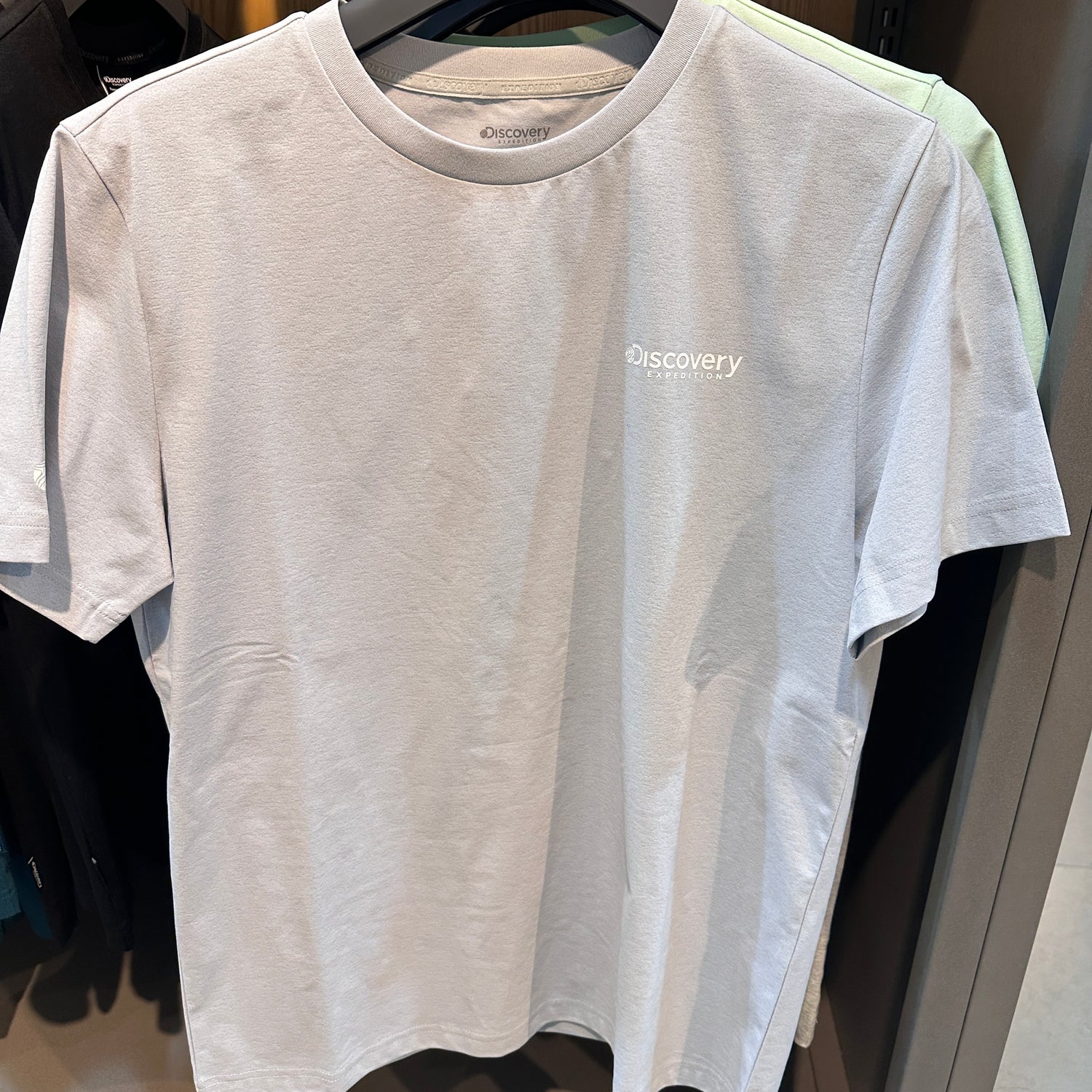 韓國 Discovery Small Logo Short Sleeve T-shirts【DY149】