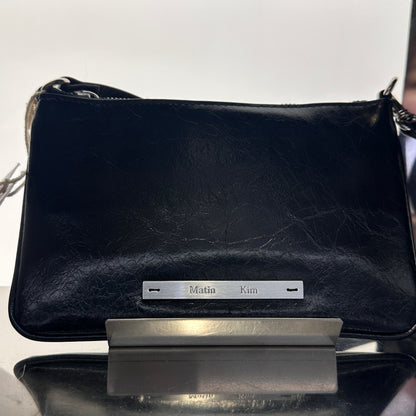 韓國 Matin Kim GLOSSY LEATHER MICRO BAG【MK018】