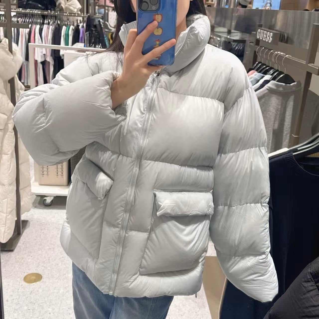 韓國 Guess Uni Zero Goose Puffer (鵝絨)【GU020】