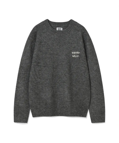 韓國 Wacky Willy Hairy Pullover Knit【WW079】