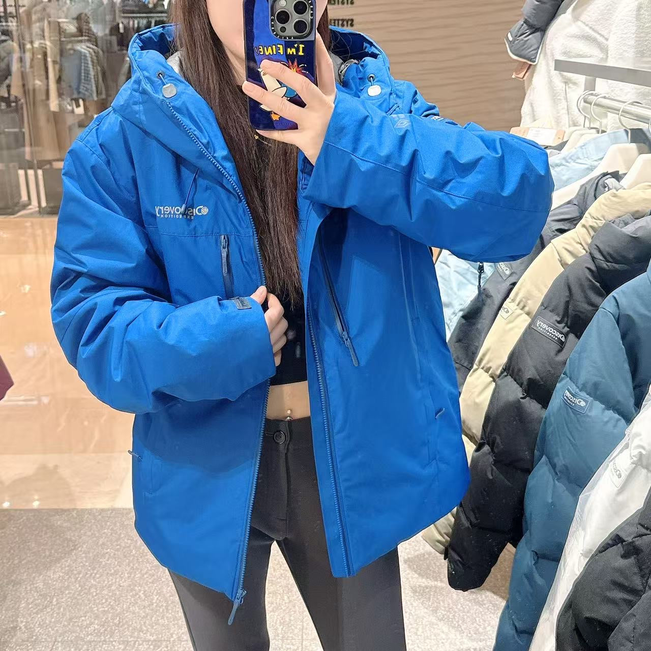 韓國 Discovery Men's Bergen Gore Windstopper Goose Down Lightweight Padding (鵝絨)【DY059】