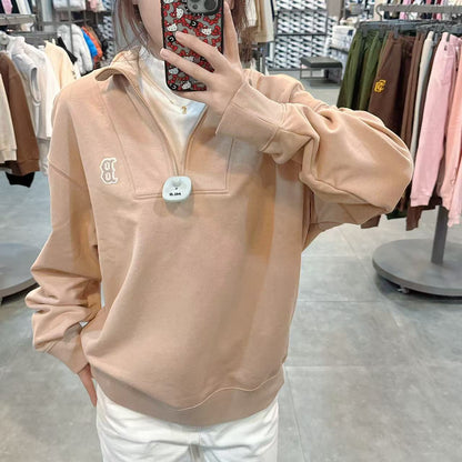 韓國 MLB Basic Small Logo Half Zip-Up【MB021】