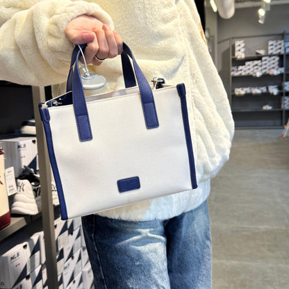 韓國 MLB Basic Big Logo Canvas Small Tote Bag 【MB081】 - STT Mall HK 靚太網購