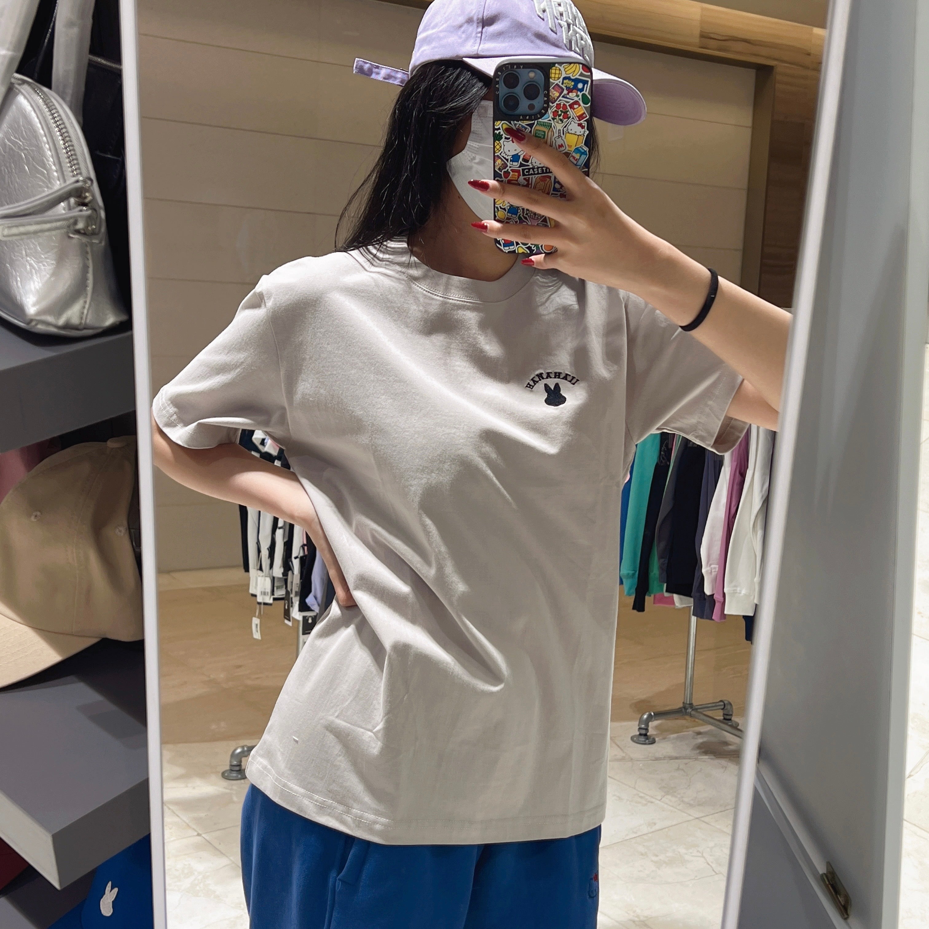 韓國 HANAHAII 兔標 T-shirt【HA014】 - STT Mall HK 靚太網購