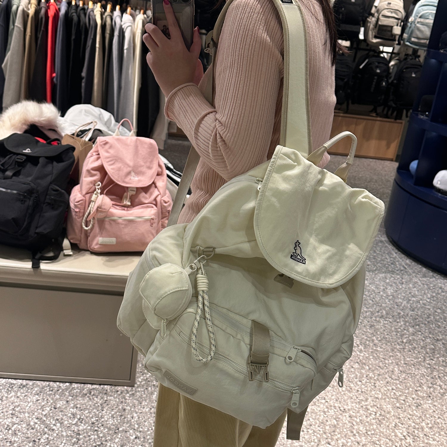韓國 KANGOL Rookie Backpack【KL080】