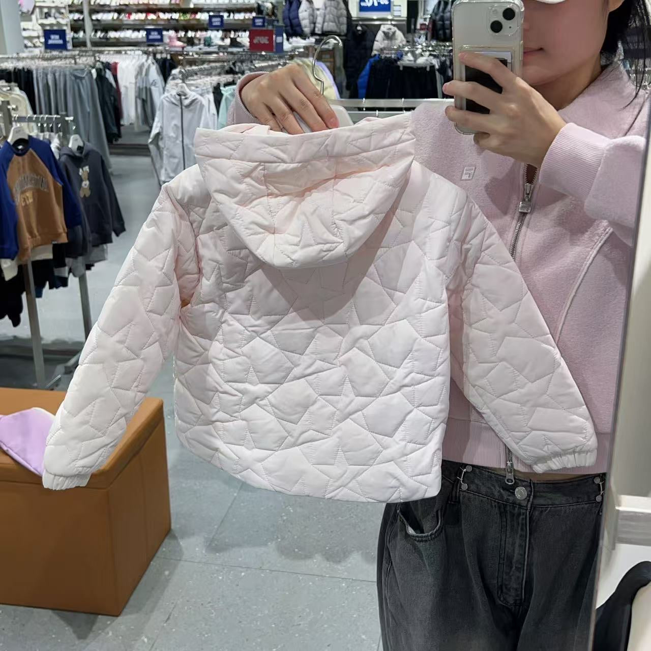 韓國 FILA Kids TOD Stella Quilting Jumpe【FA063】