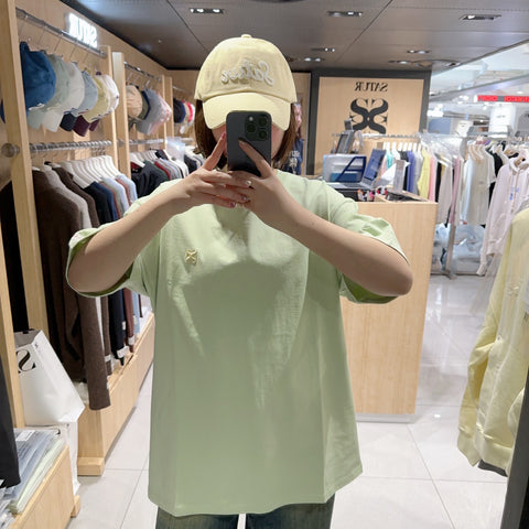 韓國 Satur (W)Classic Small Logo T-Shirt【SR070】