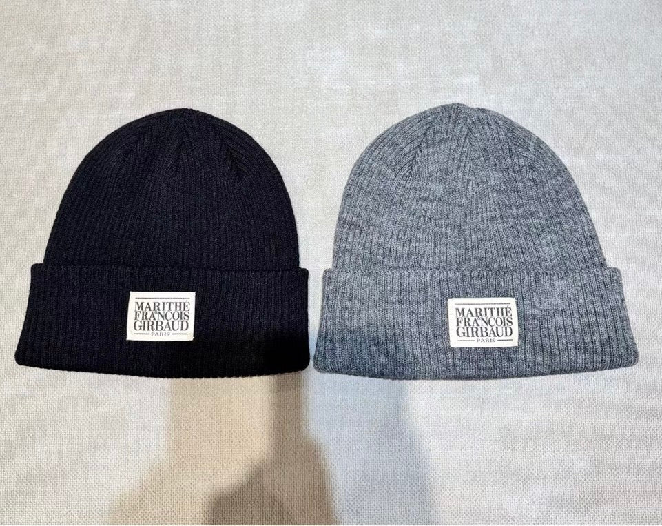韓國 Marithe Francois Girbaud Kids Classic Logo Beanie【MF707】