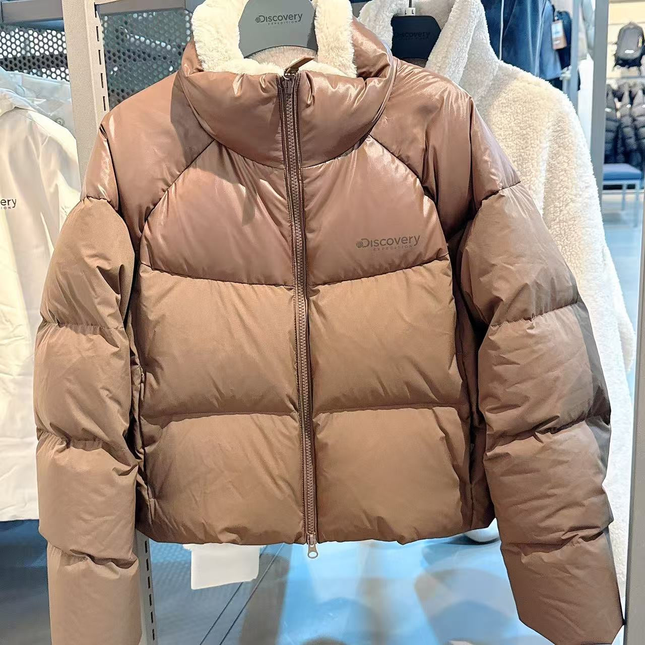 韓國 Discovery Women's Olive Crop Glow Down (鴨絨)【DY129】