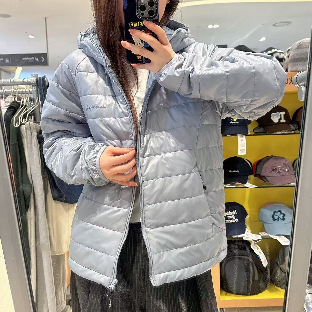 韓國 Mark Gonzales Sign Logo Lightweight Padded Mountain Jacket【MG185】