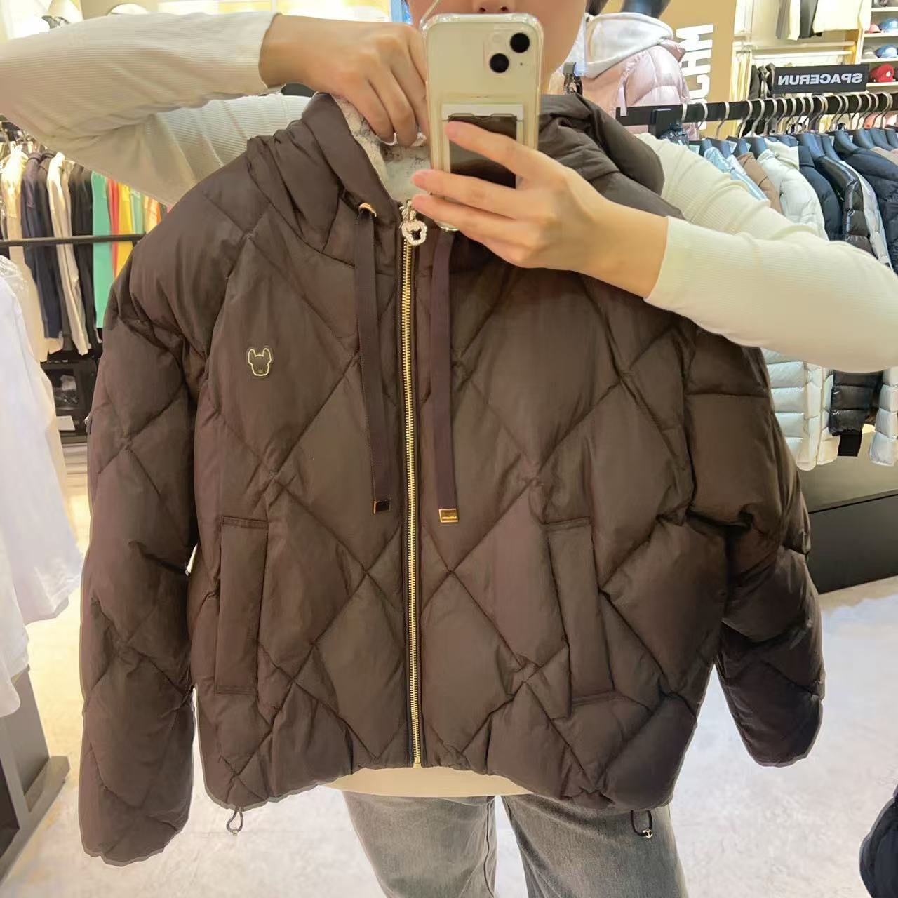 韓國 LifeWork Women's Fluffy Reversible Hooded Down Jumper (鴨絨)【LW005】