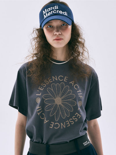 韓國 Mardi Mercredi T-SHIRT ACTIF EMBLEM【MM114】