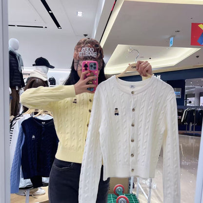 韓國 SPAO Woody Cable Cardigan【SP308】