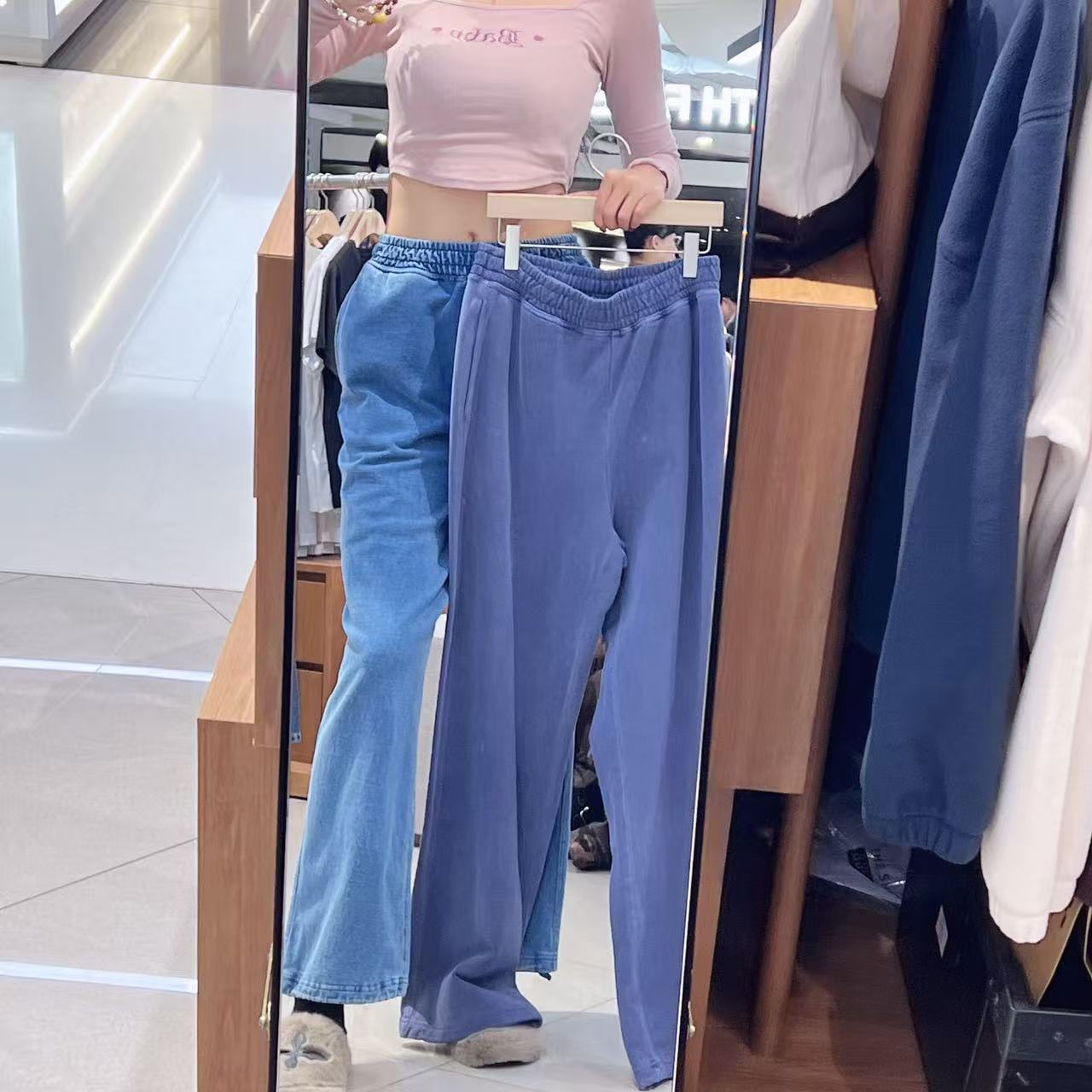 韓國 Marithe Francois Girbaud Garment Dyed Sweat Pants【MF677】