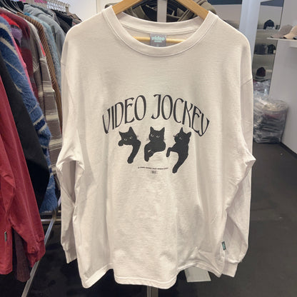 韓國 Video Jockey NYANG NYANG NYANG LS T-SHIRTS【VJ002】 - STT Mall HK 靚太網購