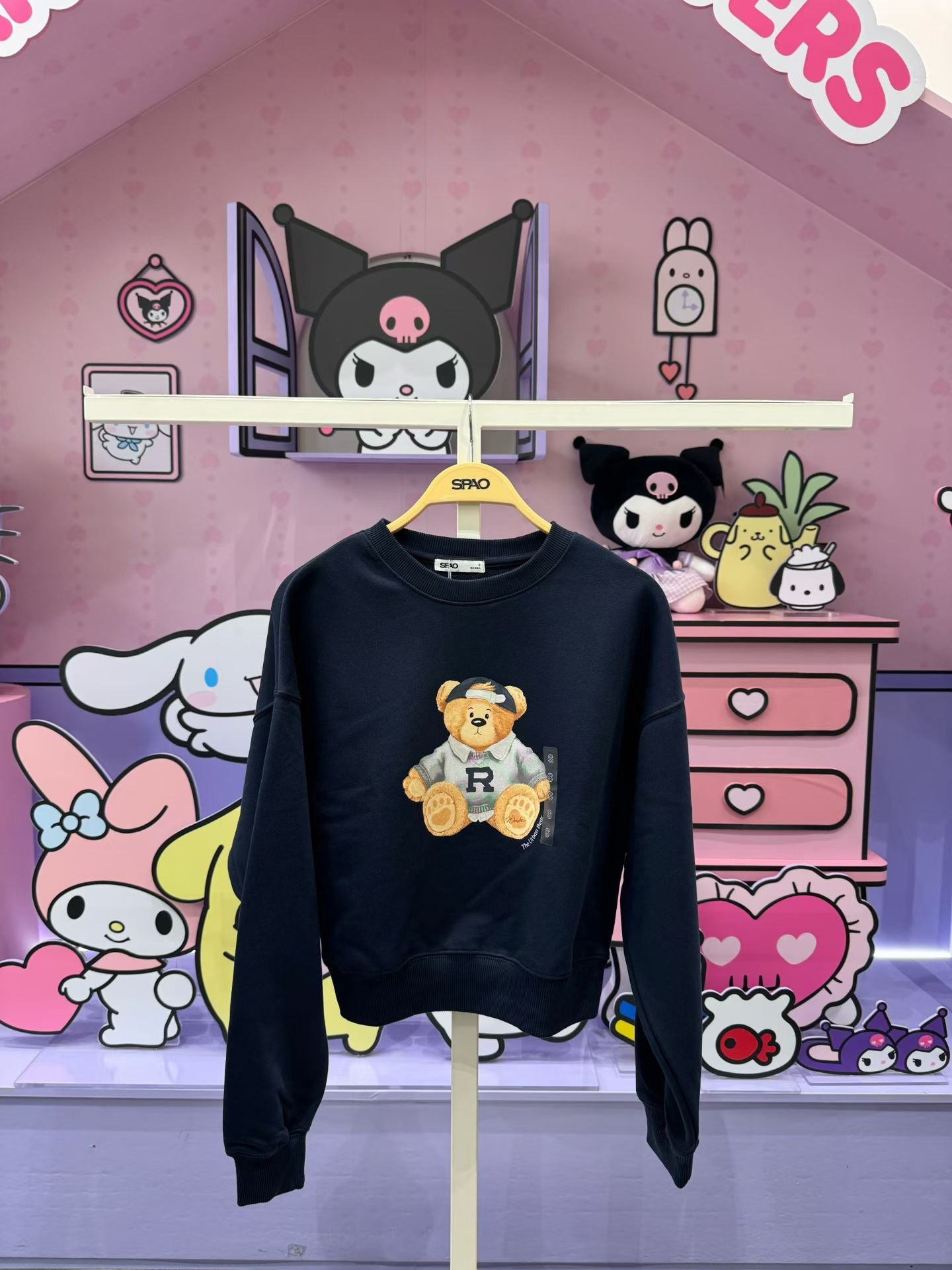 韓國 SPAO Crop Sweatshirt【SP281】