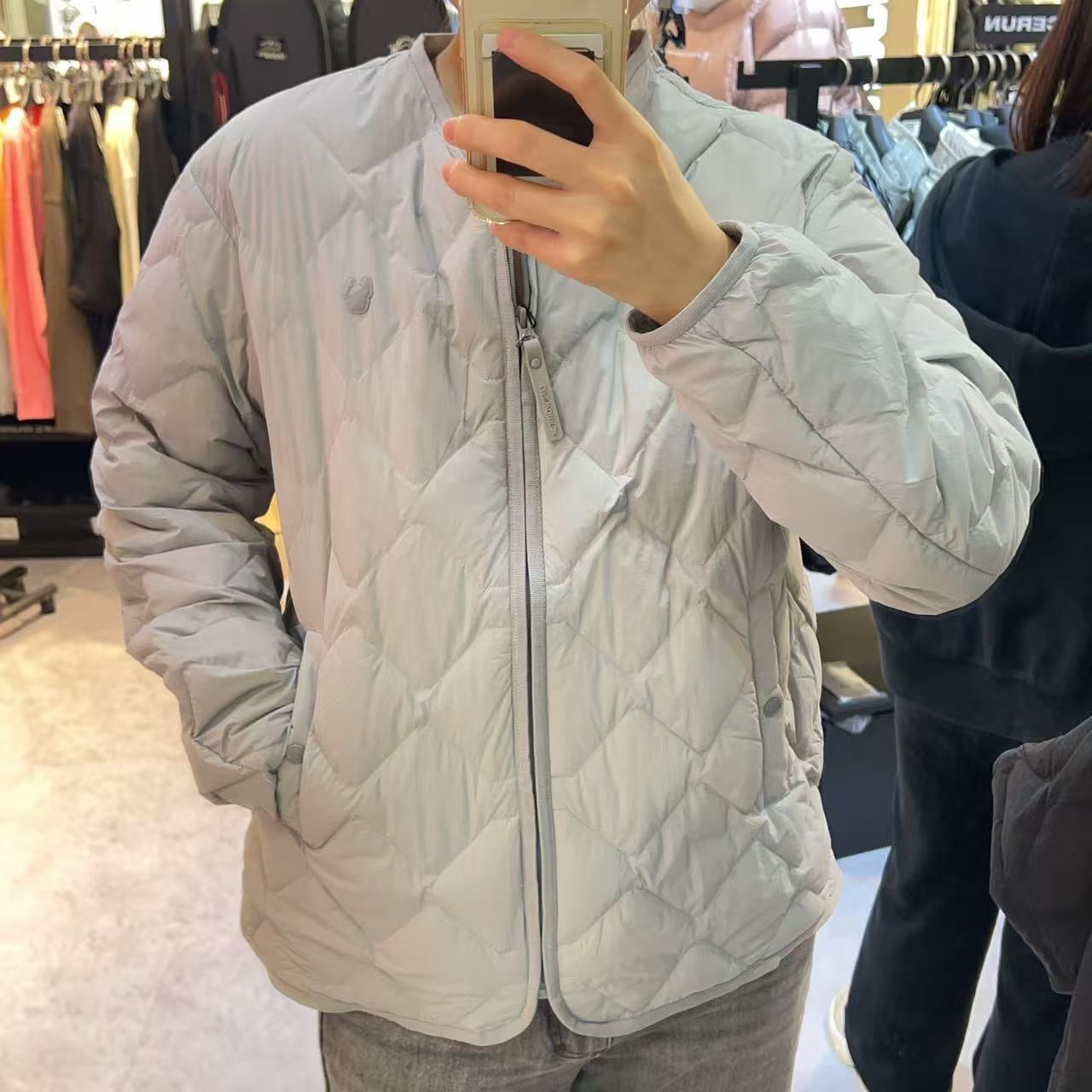 韓國 LifeWork Lite Diamond Quilted Down Jumper (鴨絨)【LW023】