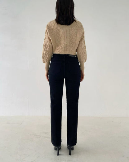 韓國 HowLuk 牛仔褲 刷薄毛  (冬季款)【H2561】