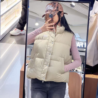 韓國 Marithe Francois Girbaud Classic Logo Down Vest (鴨絨)【MF757】