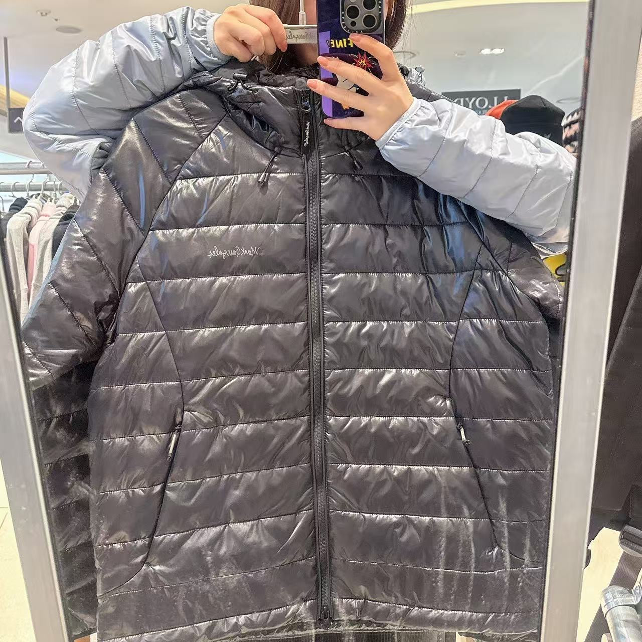 韓國 Mark Gonzales Sign Logo Lightweight Padded Mountain Jacket【MG185】